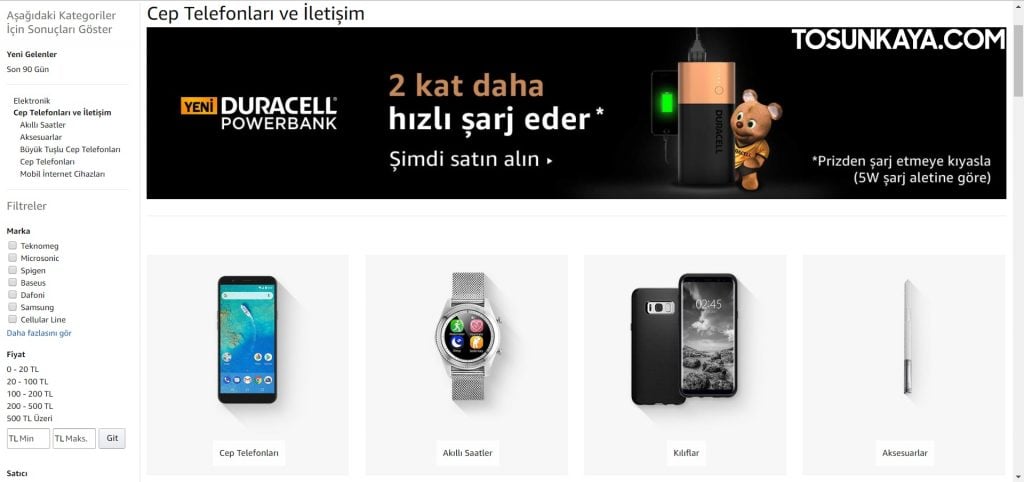 Amazon Türkiye Sonunda Açıldı! | Tüm Detaylar | Tosunkaya.com